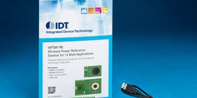 Wireless charging reference kit accelerates Qi development