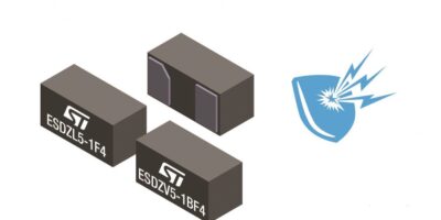 STMicroelectronics offers ESD-clamping diodes in 0201 package