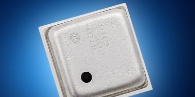 Mouser Electronics offers Bosch Sensortec’s BMG680 MEMS environmental sensor
