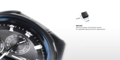 BMA400 accelerometer enhances battery life for always-on devices