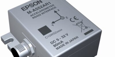 Accelerometers support CAN or RS-422 protocols
