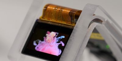 OLED microdisplay has wide viewing angle for augmented reality