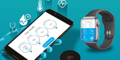 Sensor provides health check via wearables