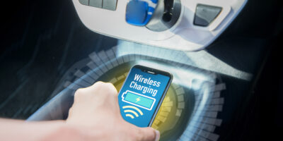 Automotive wireless charging reference design is Qi 1.3-certified