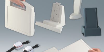 OKW couples electronic enclosures with stations for data transfer