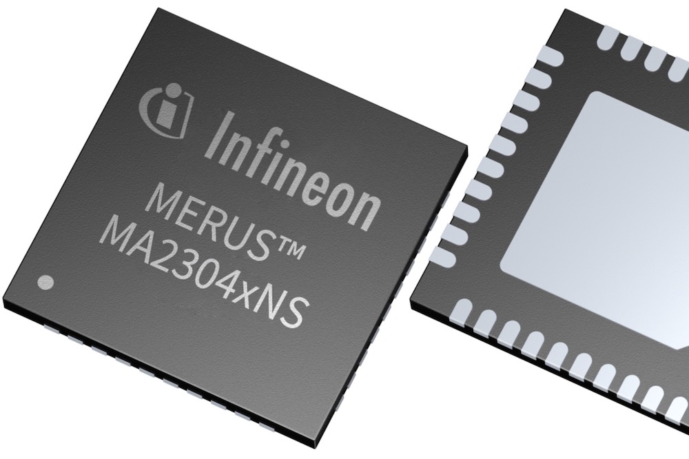 Audio amplifiers with Merus technology maximise battery life, says Infineon