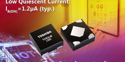 Toshiba releases new LDO for ultra-miniature applications