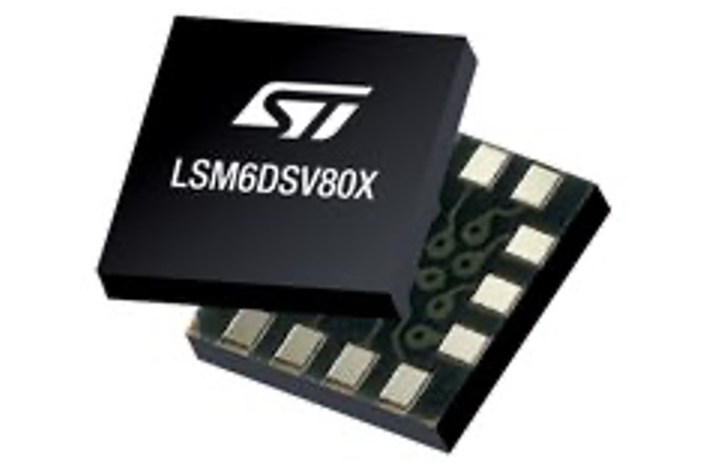 ST reveals advanced 2-in-1 MEMS accelerometer in one IMU for sensing in wearables