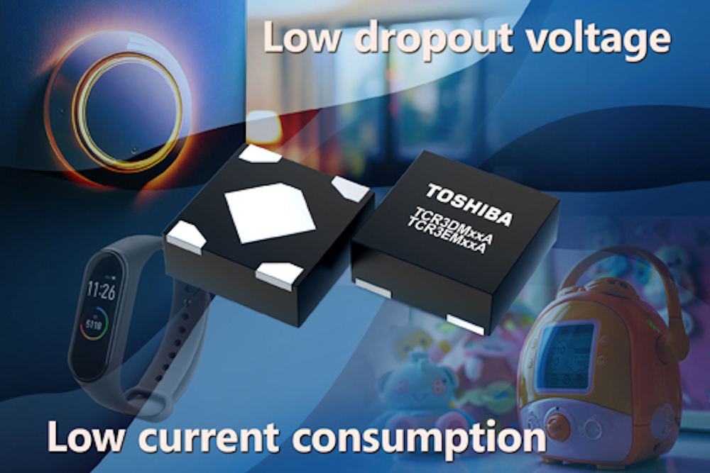 Toshiba introduces new series of 300mA LDO voltage regulators