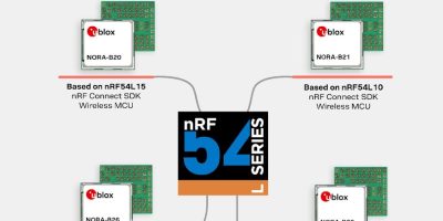 u-blox expands its NORA-B2 Bluetooth LE modules series to address all mass market segments