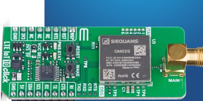 LTE IoT 10 Click Click board from MIKROE provides reliable IoT connectivity