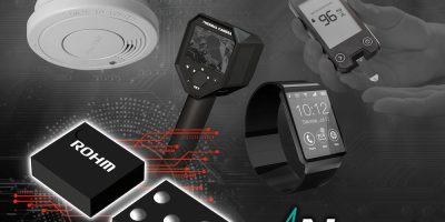 Rohm has developed ultra-compact CMOS op amp delivering ultra-low circuit current