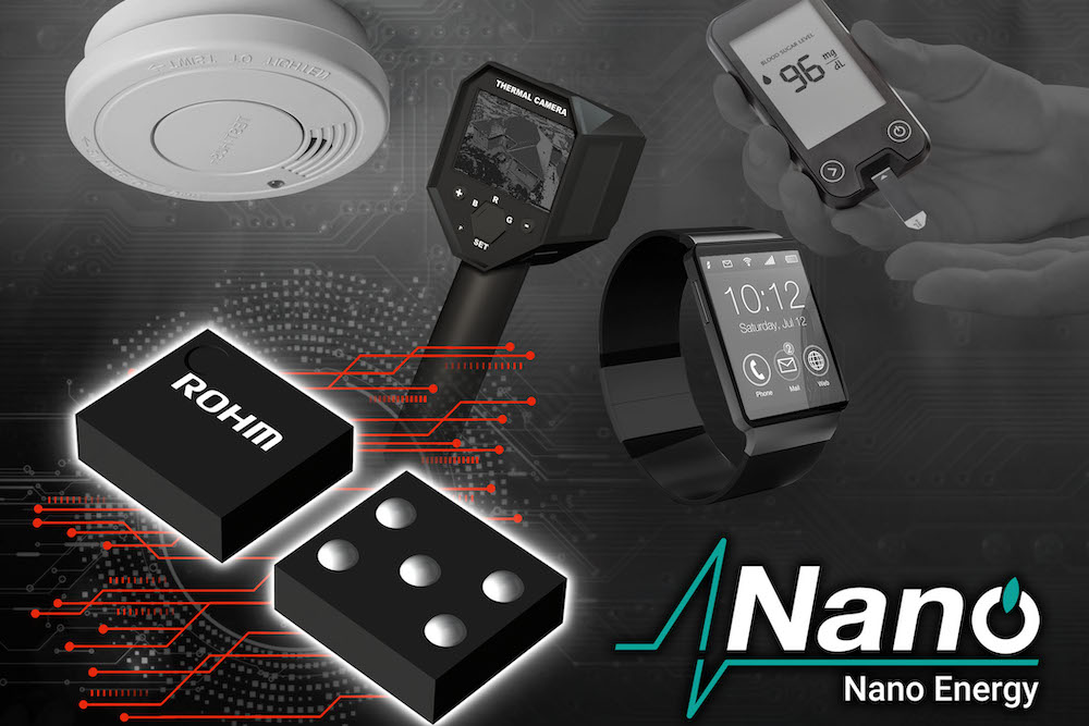Rohm has developed ultra-compact CMOS op amp delivering ultra-low circuit current