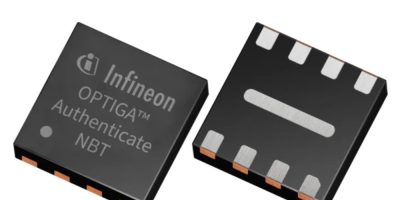 Infineon’ NBT2000 OPTIGA NBT NFC bridge tag available from Mouser