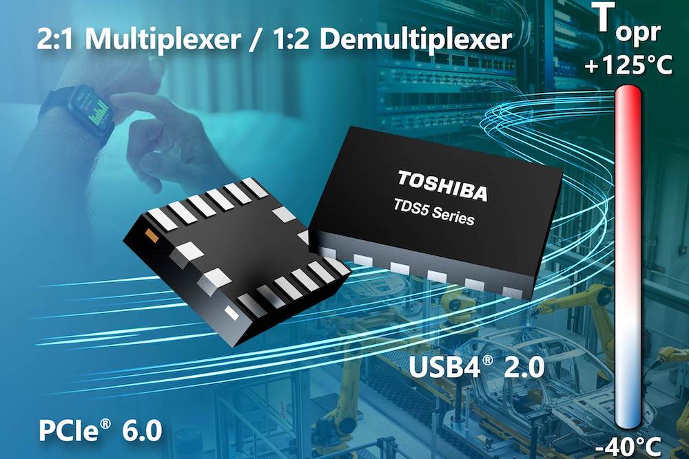 Toshiba releases high-speed switches for industrial applications