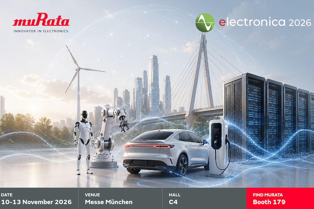 Murata brings intelligence to life at electronica 2026
